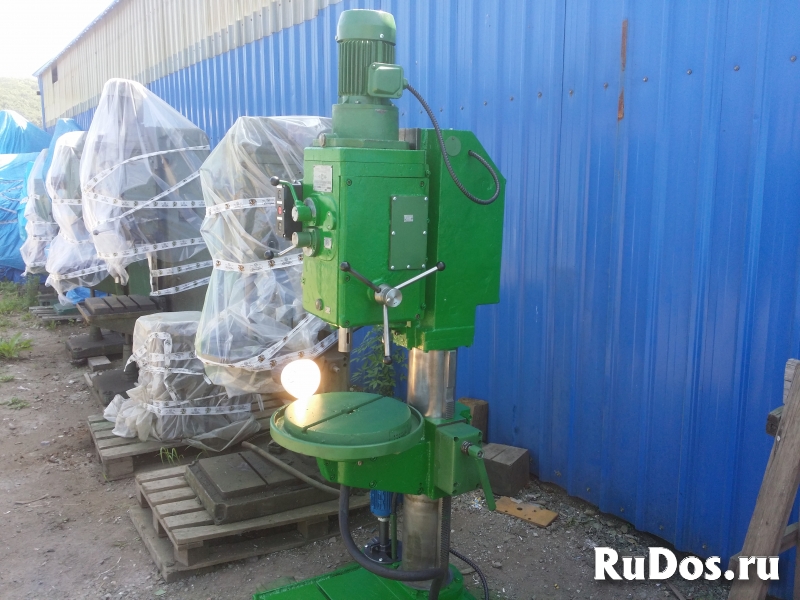 Вертикальный сверлильный станок 2Н125Л с поворотным столом, прода изображение 4