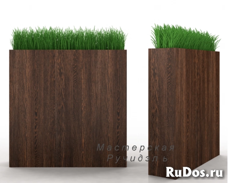 Большое кашпо напольное для цветов изображение 7