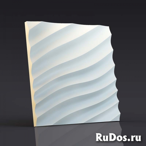 Зд панель Волна диагональная мелкая изображение 5