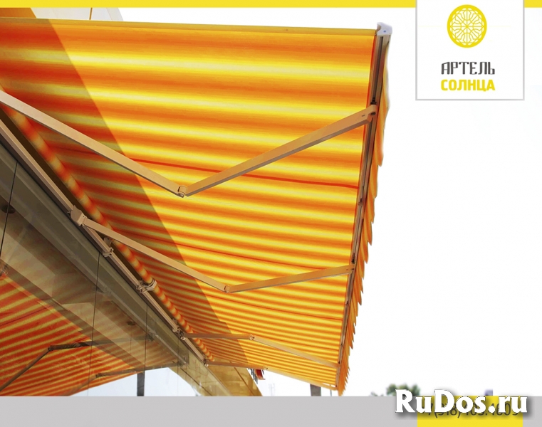 Монтаж маркиз и гильотин в Сочи фото