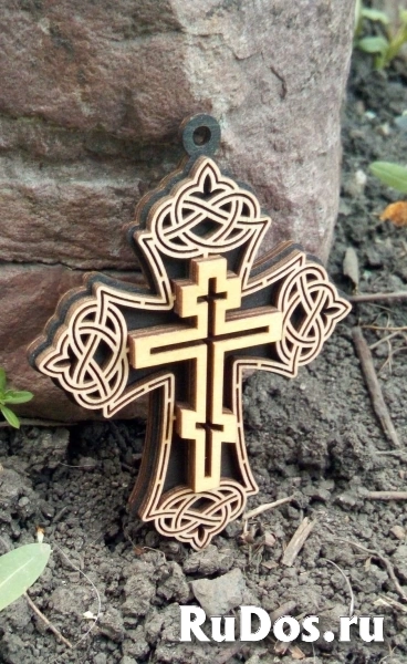 Крест подвеска на присоске изображение 3