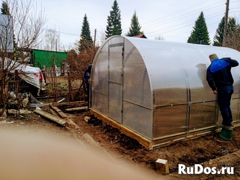 Ремонт теплицы замена сотового поликарбоната изображение 3