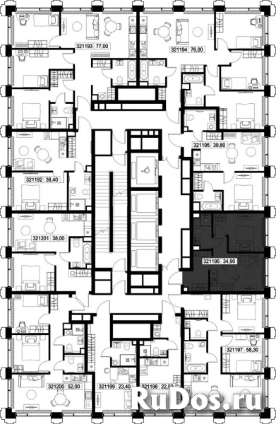 Продам 1 комнатную квартиру 34.9 м2 изображение 3