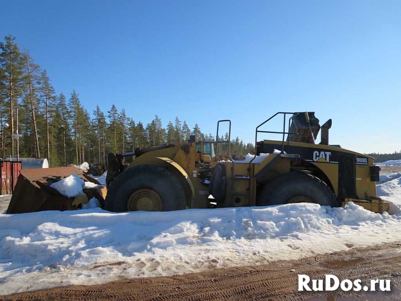 Фронтальный погрузчик CAT 980, 4,8 м3 фотка