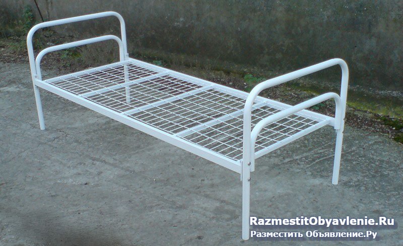кровати металлические для больницы, кровати дешево изображение 5