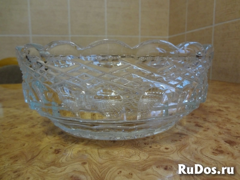 Салатница хрустальная советская фотка