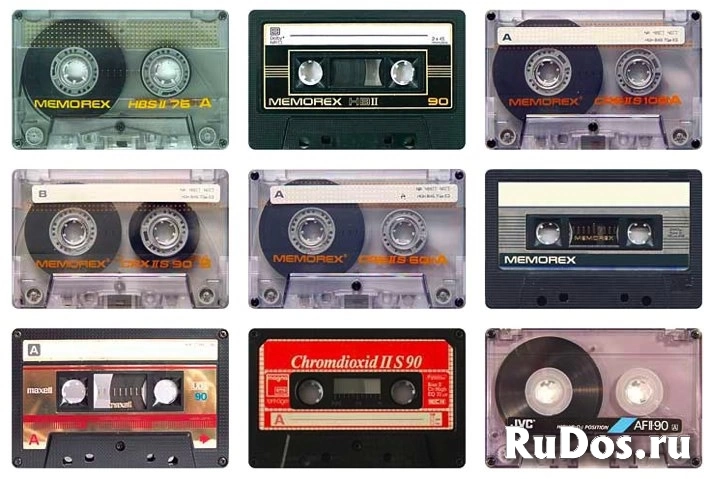 Оцифровка аудиокассет, бобин, видеокассет VHS, miniDV изображение 3