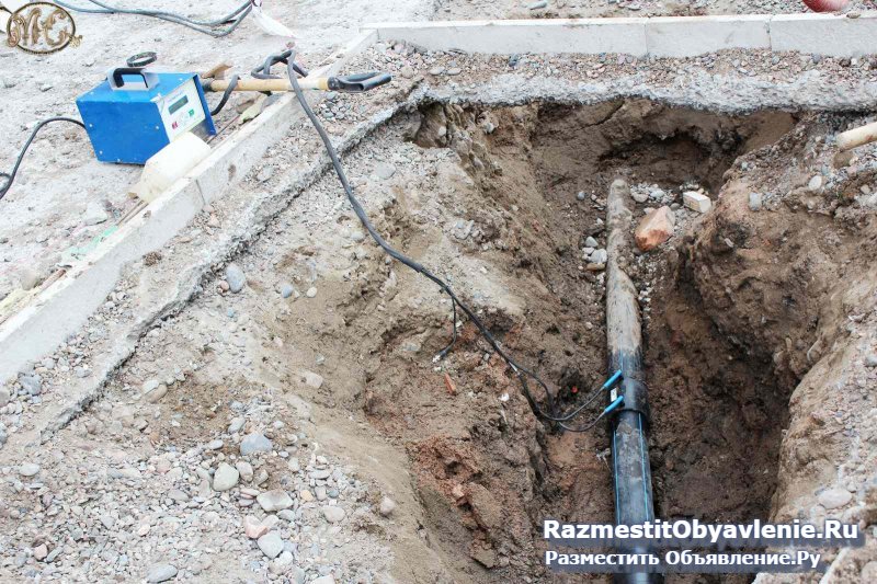 Сварка ПНД труб  электромуфтами  в  Красноярске изображение 8
