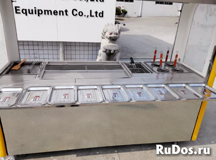 Торговая тележка на колесах изображение 4