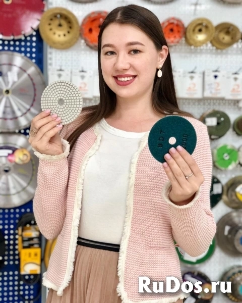 Алмазные полировальные гибкие круги (Черепашка) изображение 3