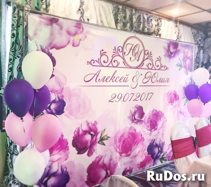 Пресс волл "под ключ" фотка