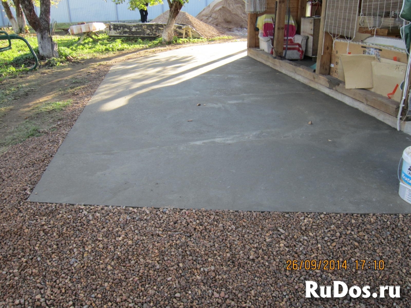Отмостка Тропинки Бетонные полы Стяжка фото