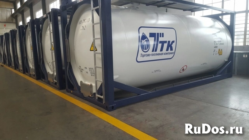 Танк-контейнер объём 25м3 тип Т4, для перевозки бензина, новый фотка