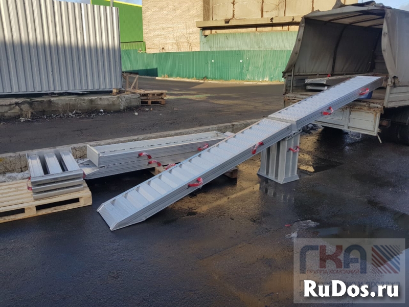 Погрузочные рампы для спецтехники фото