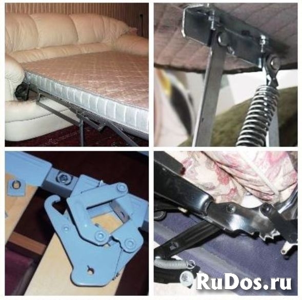 Ремонт мебели на дому. Ремонт диванов замена механизма фото
