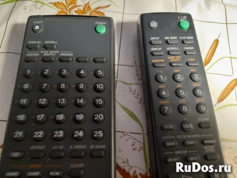 ⁣Пульты SONY  для  минидисковых  дек изображение 5