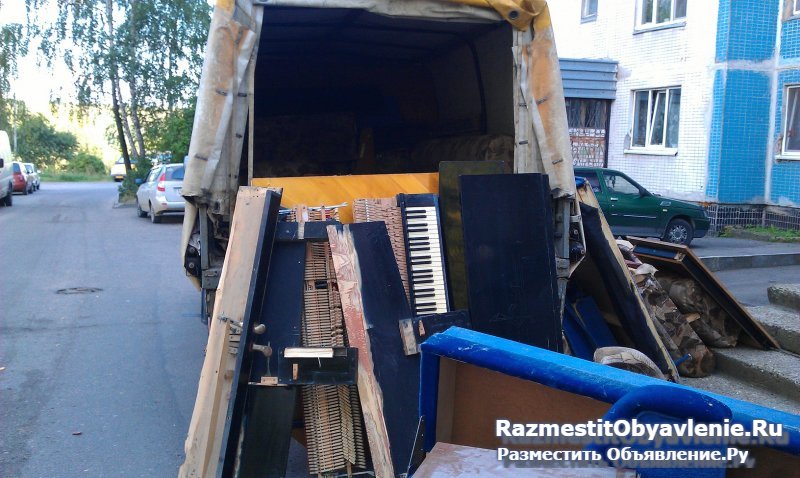 Вывоз мусора, мебели на свалку Газелью изображение 6