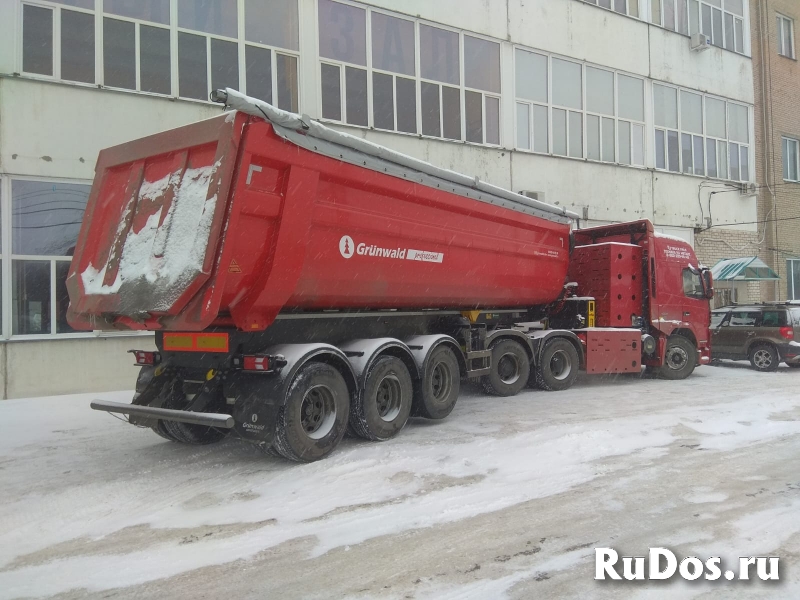 Газовый тягач DAYUN CGC4250, CNG, 6х4 с самосвальным полуприцепом изображение 5