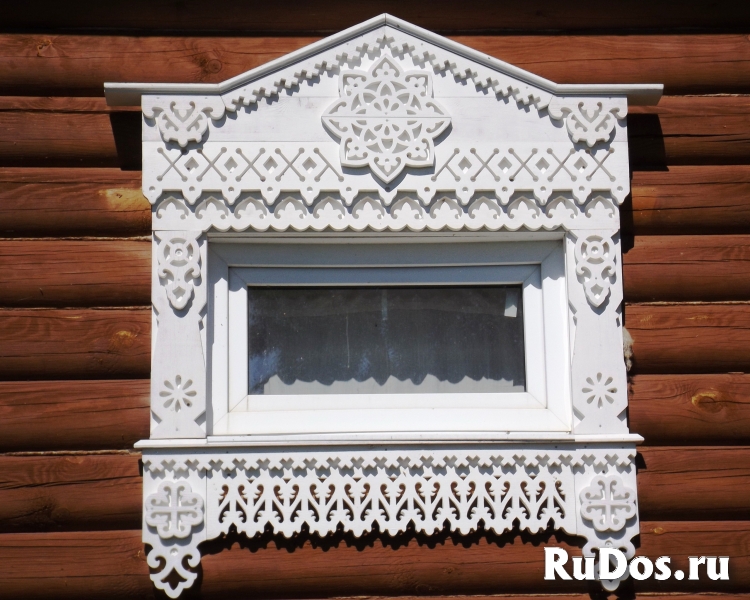 Резные наличники, финские наличники и другой деревянный декор изображение 5