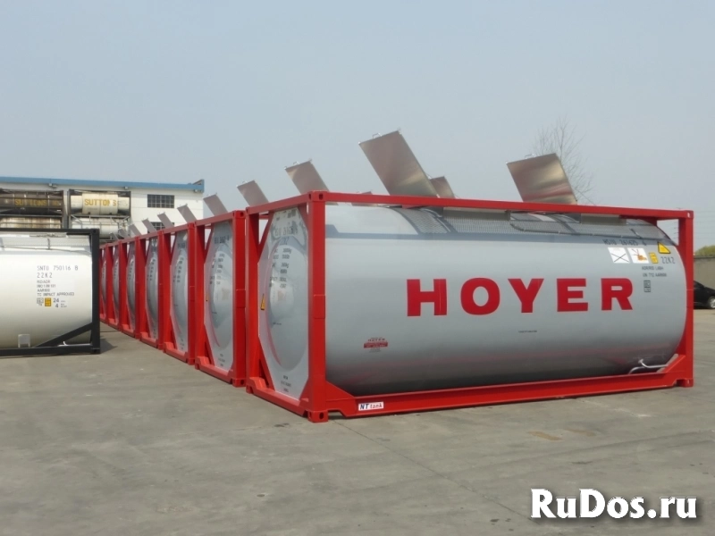 Танк-контейнер объём 26м3 тип Т11 с утеплителем и обогревом, для перевозки жидкостей изображение 5