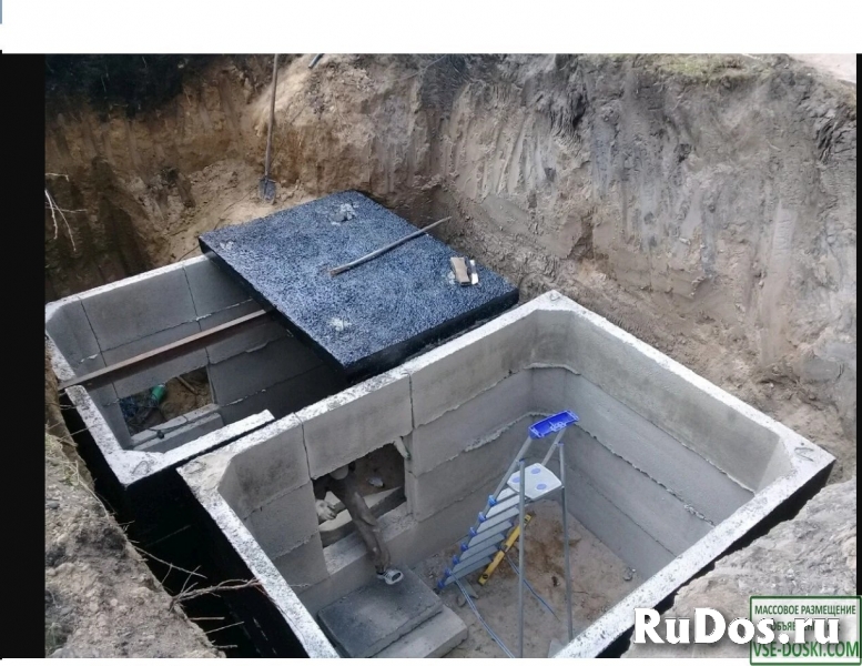 Погреб монолитный от производителя, смотровая яма, подвал изображение 7