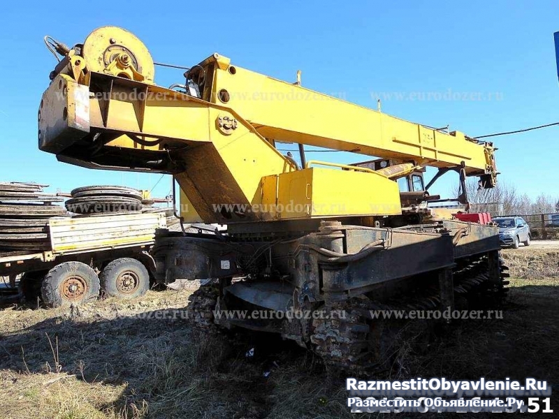 Гусеничный кран ЮРГА 25 т, 2010 г фотка