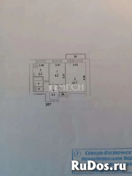Продам 2 комнатную квартиру 37.5 м2 изображение 6