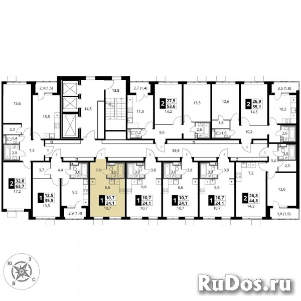 Продам 1 комнатную квартиру 24.1 м2 изображение 4