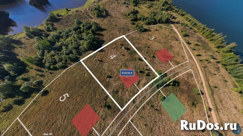 Бартер на 2-а смежных участка по 1-га, у воды, озеро Тубосс граничит с участком. изображение 4