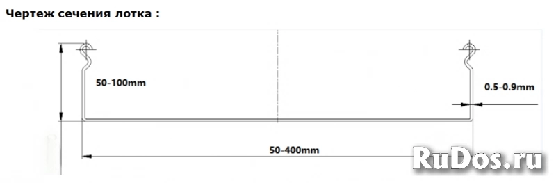 Автоматическая линия для производства кабельного лотка изображение 3
