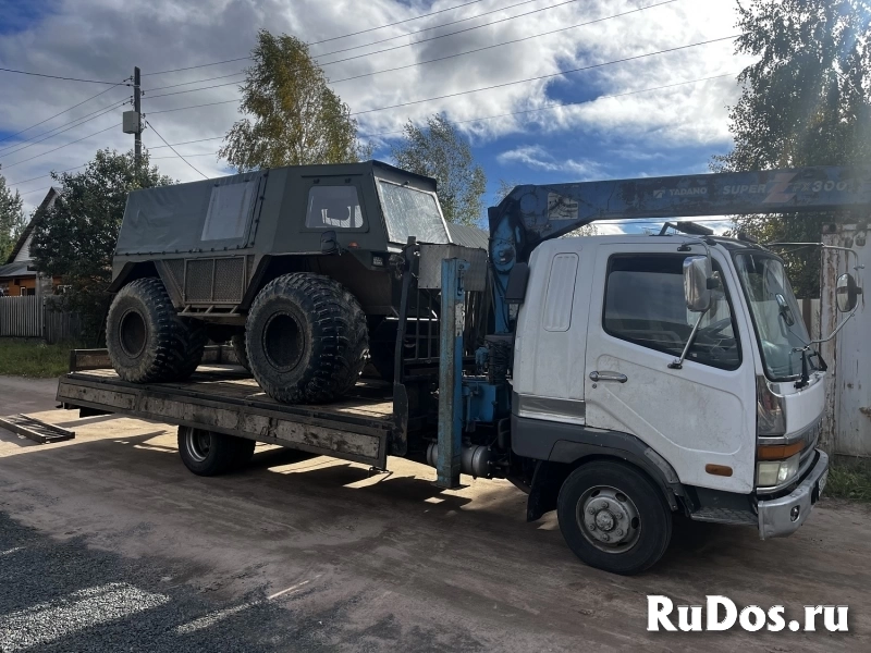 Бережная эвакуация Сходни + лебедка для машину до 5 тонны изображение 3