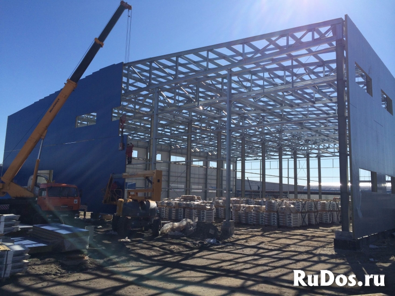 Быстровозводимые здания из металлокаркаса и сэндвич-панелей изображение 3