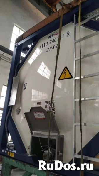 Танк-контейнер тип Т11 объём 24м3 для перевозки жидких реагентов, новый. изображение 8