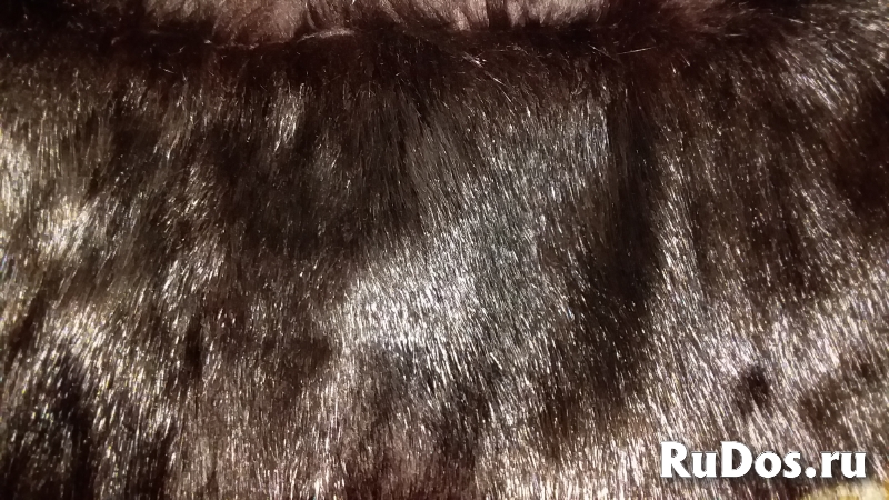 Воротник из меха чернобурой лисицы новый из Японии фотка