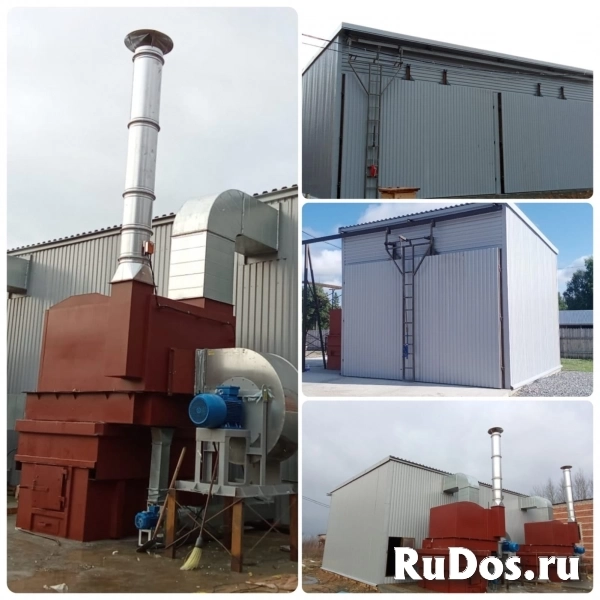 Теплогенератор на отходах деревообработки увн-400М фотка