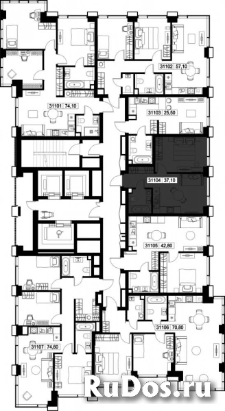 Продам 1 комнатную квартиру 37.1 м2 изображение 3