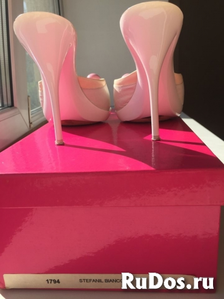 Босоножки сабо vivien lee италия 39 размер белые платформа каблук изображение 9