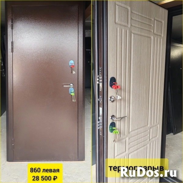 Металлическая входная дверь новая. Доставка/установка отдельно изображение 3