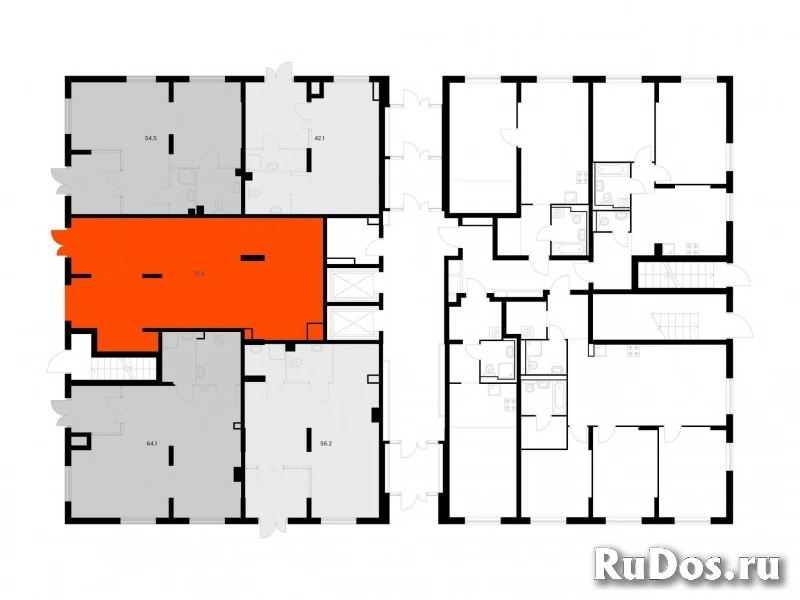 Продам коммерческую недвижимость 72.4 м2 фотка