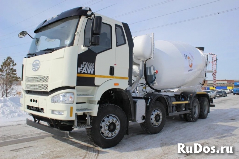 Автобетоносмеситель FAW CA3310AB, J6P, 8х4, Euro V, объём 12 м3 фото