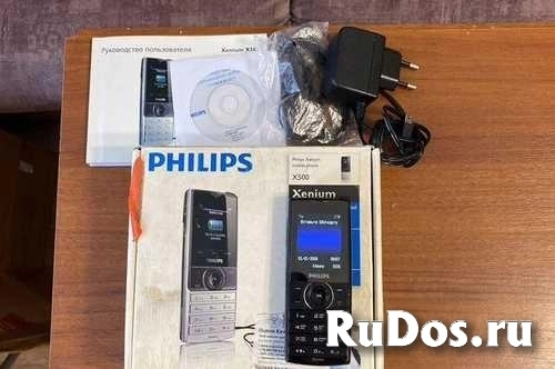 Новый Philips Xenium X500 (оригинал,Ростест) изображение 6