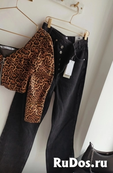 Новые джинсы Mango на болтах, хлопок, еur 38/40/42 изображение 3