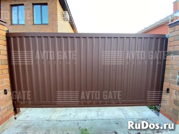 Откатные ворота изображение 11