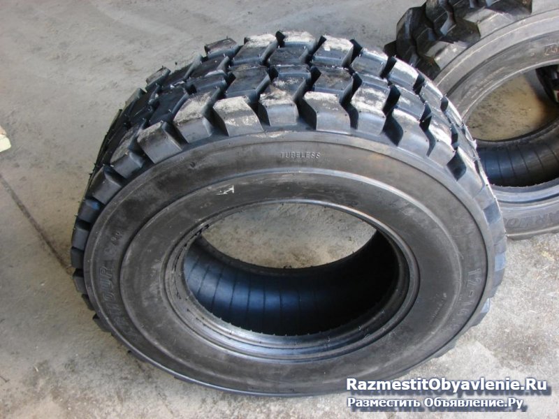 Шины 12-16.5 (протектор шашка) на мини погрузчик фотка