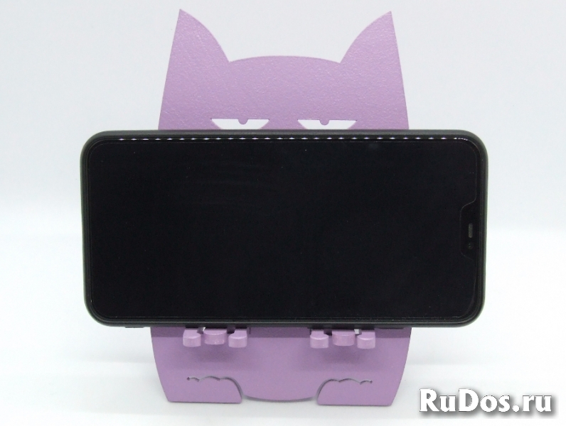 Подставка для телефона "Серьезный Котик" изображение 5
