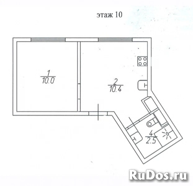 Продам 1 комнатную квартиру 23 м2 изображение 3