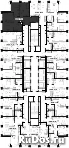 Продам 3 комнатную квартиру 77.4 м2 изображение 3