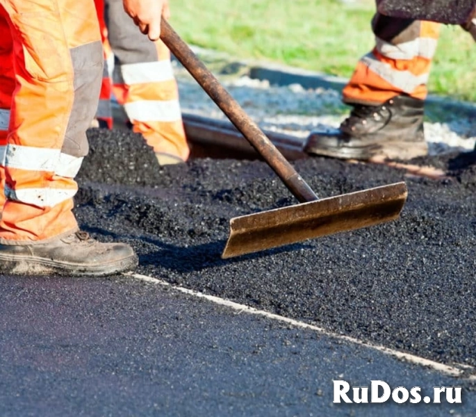 Асфальтирование территории фотка