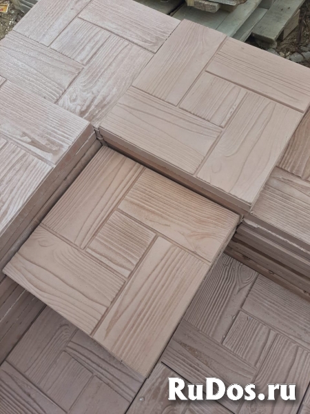 Тротуарная плитка (брусчатка) из бетона фотка