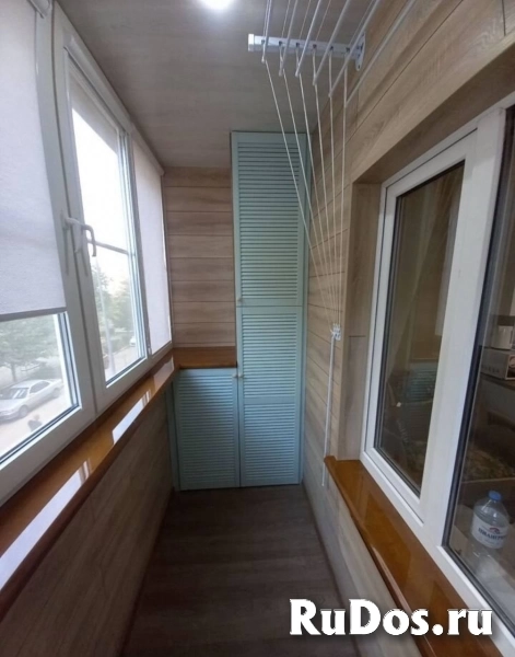 Балконы под ключ, остекление, утепление, отделка изображение 4